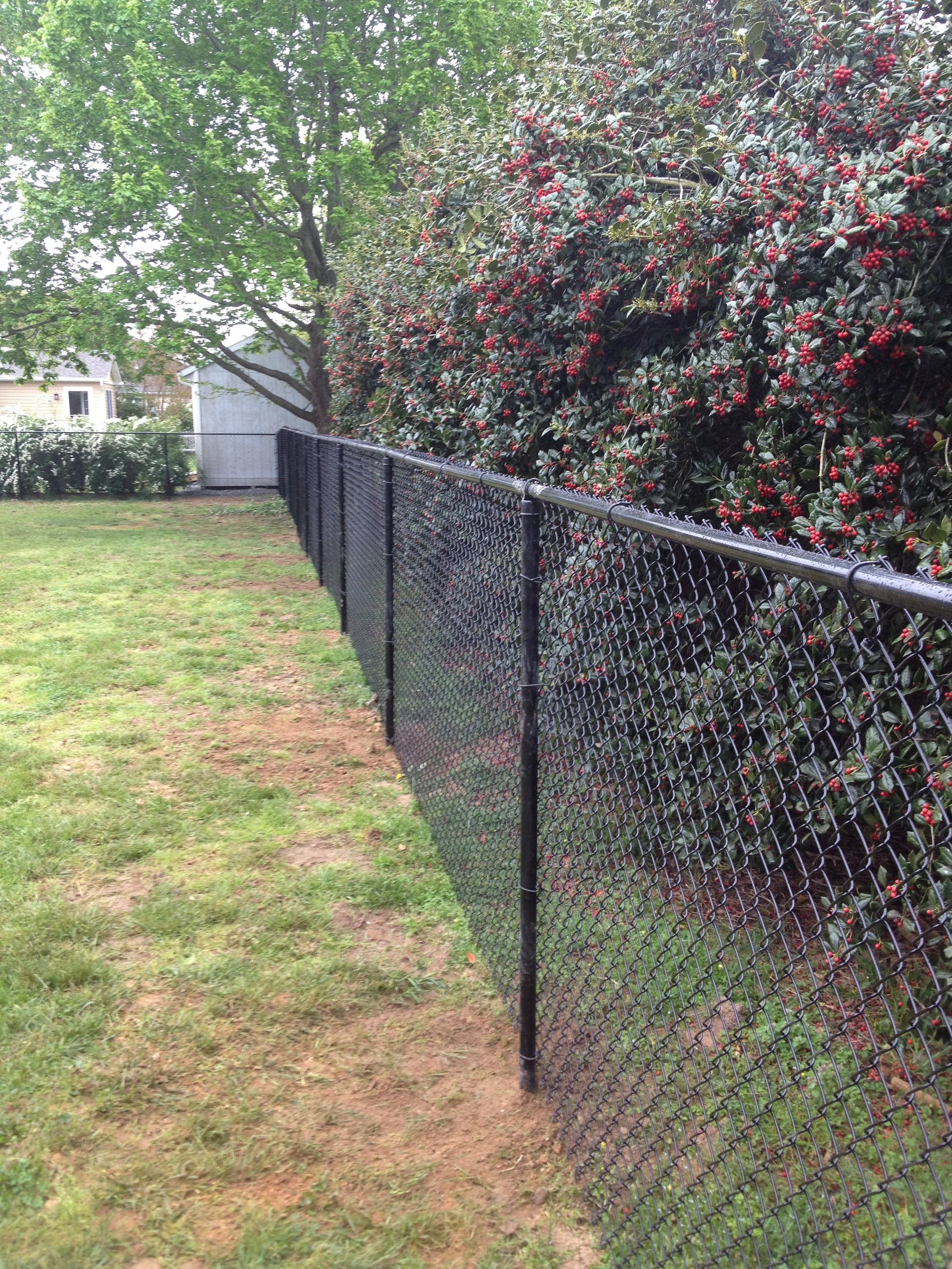 Chain link fence installation by ABC Inc. Fencing in Kent County, Delaware
